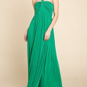 Emerald Collection - Solid Venezia Maxi Dress - NWT - Size Small